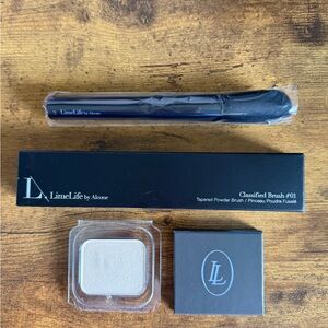 LimeLife by Alcone Highlighter and Brush